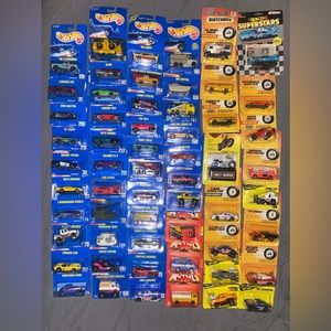 Vintage hot wheel,matchbox cars. 59 in all, worth $600-700 in value.